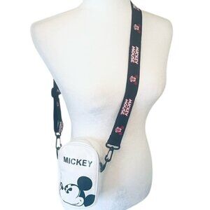 NWT Mickey Mouse, Crossbody Bag, Mini Shoulder Phone Bag - White